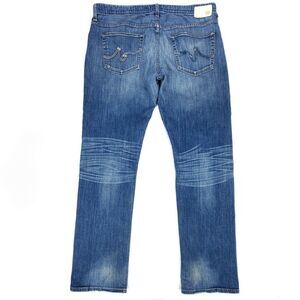 ADRIANO GOLDSCHMIED Geffen Slouchy Slim Western Denim Jeans Mens 38 x 33